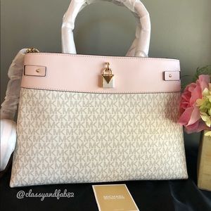 New Michael Kors logo satchel